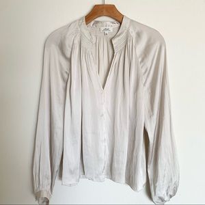 Wilfred Silky Champagne Blouse